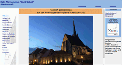 Desktop Screenshot of pfarrei-altenkunstadt.de
