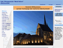 Tablet Screenshot of pfarrei-altenkunstadt.de